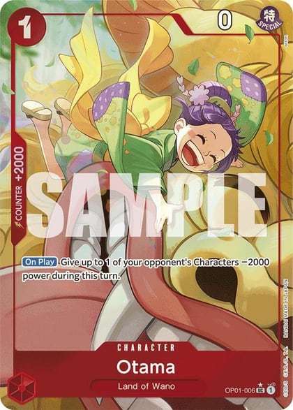 Otama (Alternate Art), Premium Booster -The Best- OP01-006