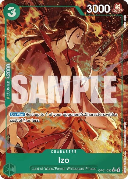 Izo (OP01-033) (Alternate Art), Premium Booster -The Best- OP01-033