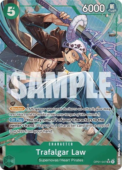 Trafalgar Law (OP01-047) (Alternate Art), Premium Booster -The Best- OP01-047