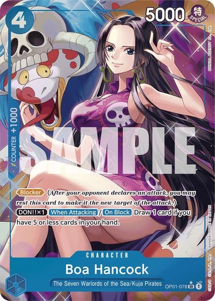 Boa Hancock (OP01-078) (Alternate Art), Premium Booster -The Best- OP01-078