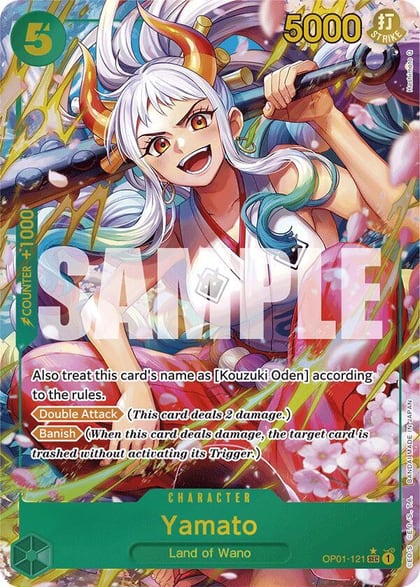 Yamato (OP01-121) (Alternate Art), Premium Booster -The Best- OP01-121