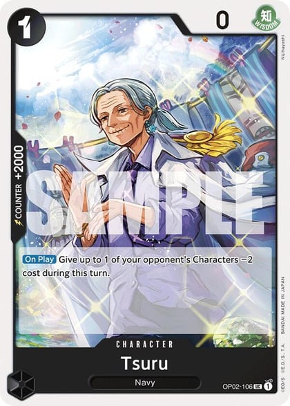 Tsuru (Reprint), Premium Booster -The Best- OP02-106