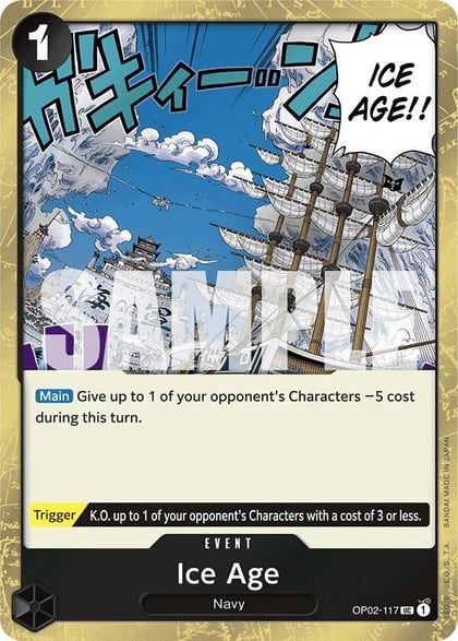 Ice Age (Jolly Roger Foil), Premium Booster -The Best- OP02-117