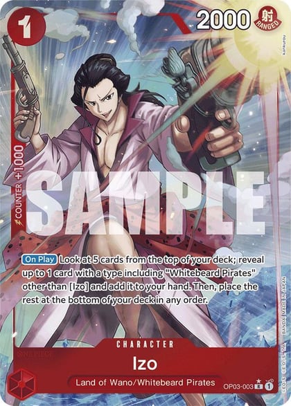 Izo (OP03-003) (Full Art), Premium Booster -The Best- OP03-003