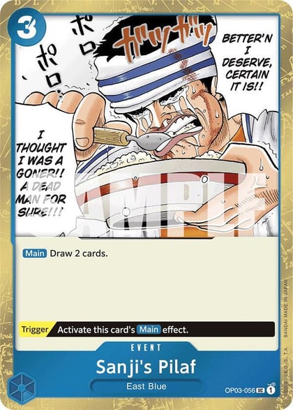 Sanji's Pilaf (Jolly Roger Foil), Premium Booster -The Best- OP03-056
