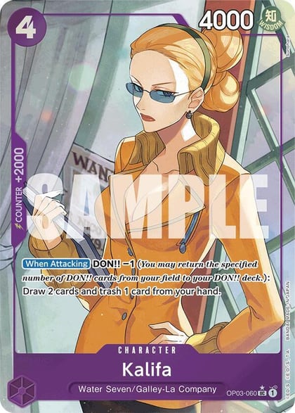 Kalifa (Full Art), Premium Booster -The Best- OP03-060