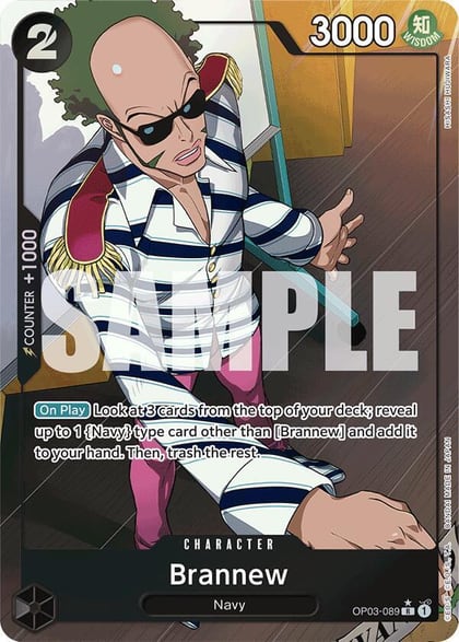 Brannew (Full Art), Premium Booster -The Best- OP03-089