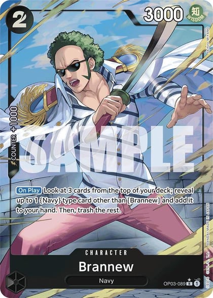 Brannew (Alternate Art), Premium Booster -The Best- OP03-089
