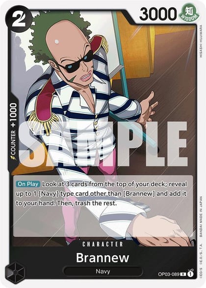 Brannew (Reprint), Premium Booster -The Best- OP03-089