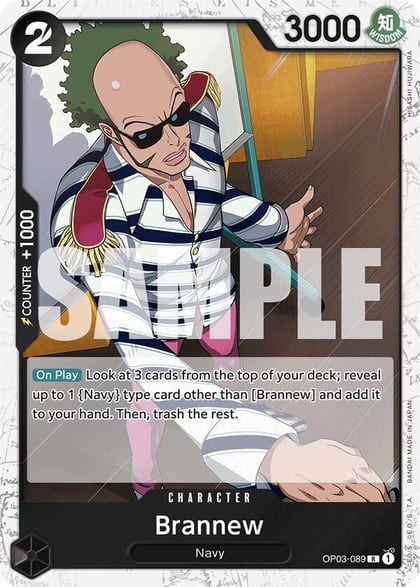 Brannew (Jolly Roger Foil), Premium Booster -The Best- OP03-089