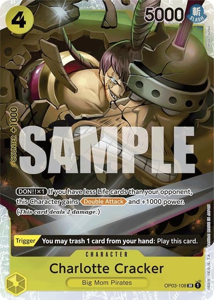 Charlotte Cracker (Reprint), Premium Booster -The Best- OP03-108