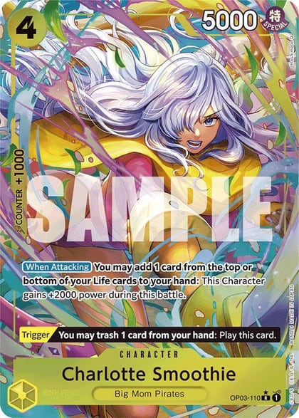 Charlotte Smoothie (Alternate Art), Premium Booster -The Best- OP03-110