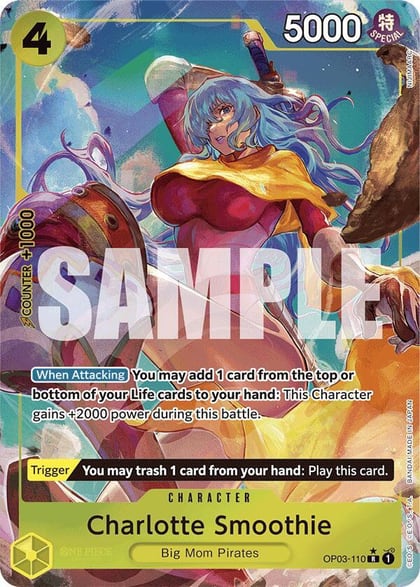 Charlotte Smoothie (Full Art), Premium Booster -The Best- OP03-110