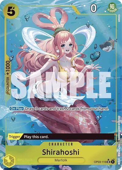 Shirahoshi (OP03-116) (Full Art), Premium Booster -The Best- OP03-116