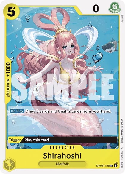 Shirahoshi (OP03-116) (Reprint), Premium Booster -The Best- OP03-116