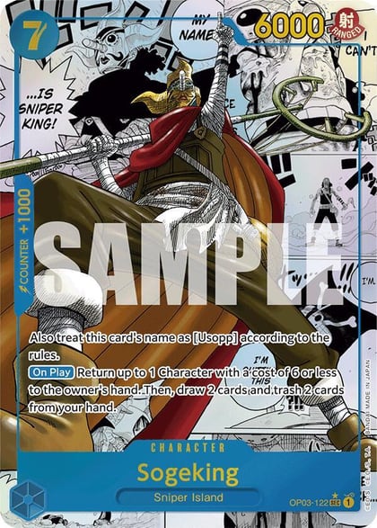 Sogeking (Manga), Premium Booster -The Best- OP03-122