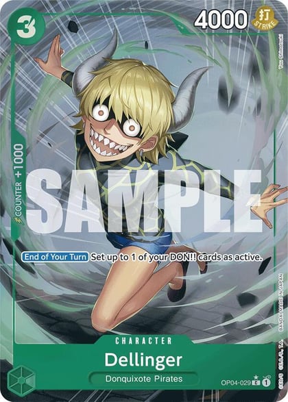 Dellinger (Full Art), Premium Booster -The Best- OP04-029