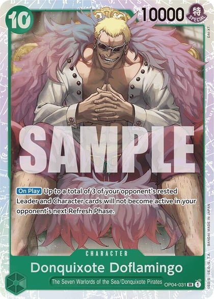 Donquixote Doflamingo (Reprint), Premium Booster -The Best- OP04-031