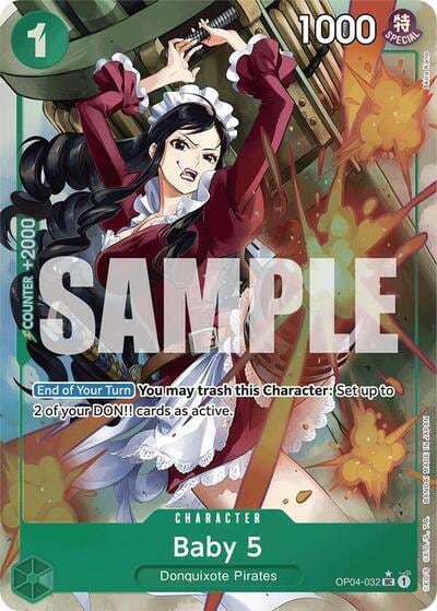Baby 5 (OP04-032) (Full Art), Premium Booster -The Best- OP04-032
