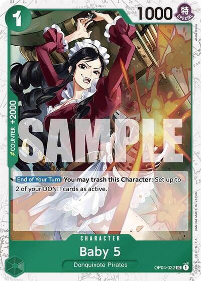 Baby 5 (OP04-032) (Jolly Roger Foil), Premium Booster -The Best- OP04-032