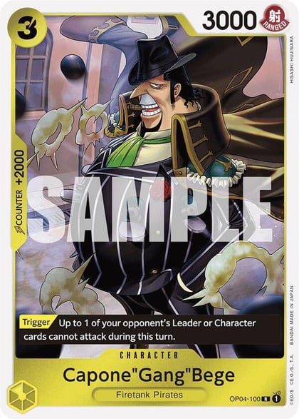 Capone"Gang"Bege (OP04-100) (Reprint), Premium Booster -The Best- OP04-100