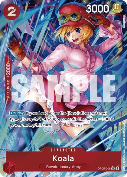 Koala (Alternate Art), Premium Booster -The Best- OP05-006