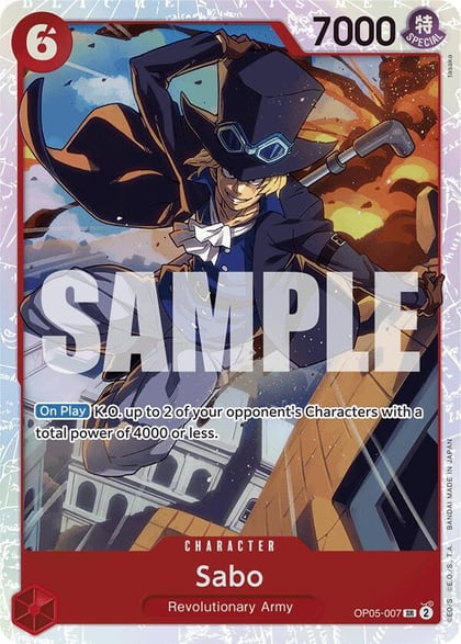 Sabo (OP05-007) (Reprint), Premium Booster -The Best- OP05-007