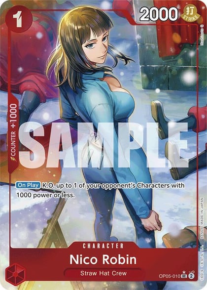 Nico Robin (Full Art), Premium Booster -The Best- OP05-010