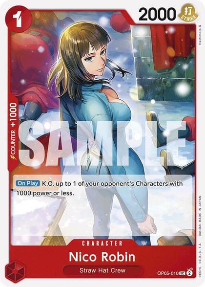 Nico Robin (Reprint), Premium Booster -The Best- OP05-010
