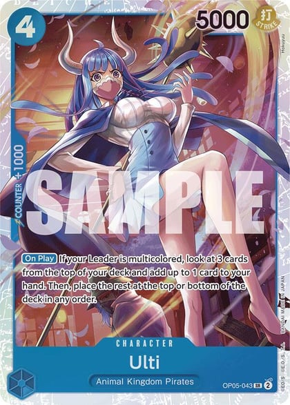 Ulti (Reprint), Premium Booster -The Best- OP05-043
