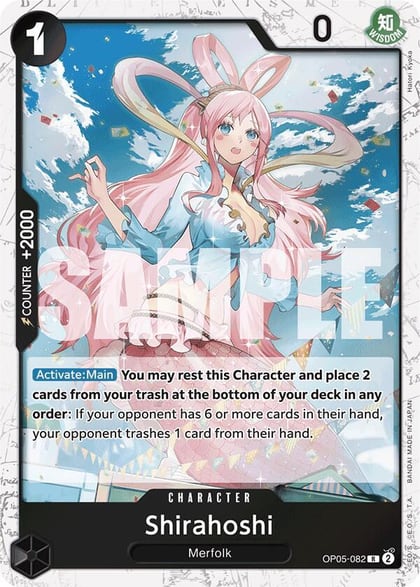 Shirahoshi (OP05-082) (Jolly Roger Foil), Premium Booster -The Best- OP05-082