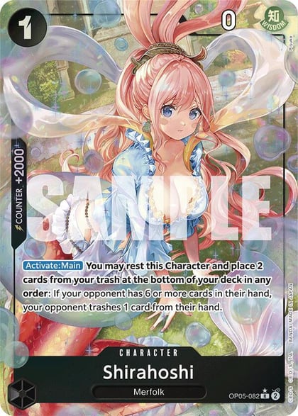 Shirahoshi (OP05-082) (Alternate Art), Premium Booster -The Best- OP05-082