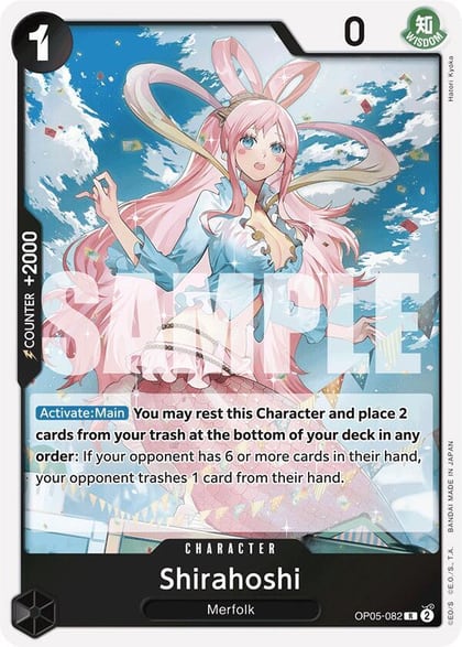 Shirahoshi (OP05-082) (Reprint), Premium Booster -The Best- OP05-082