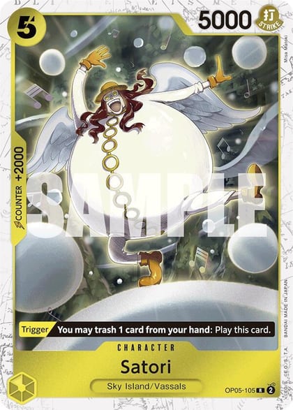 Satori (Jolly Roger Foil), Premium Booster -The Best- OP05-105