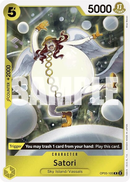 Satori (Reprint), Premium Booster -The Best- OP05-105