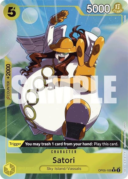 Satori (Alternate Art), Premium Booster -The Best- OP05-105