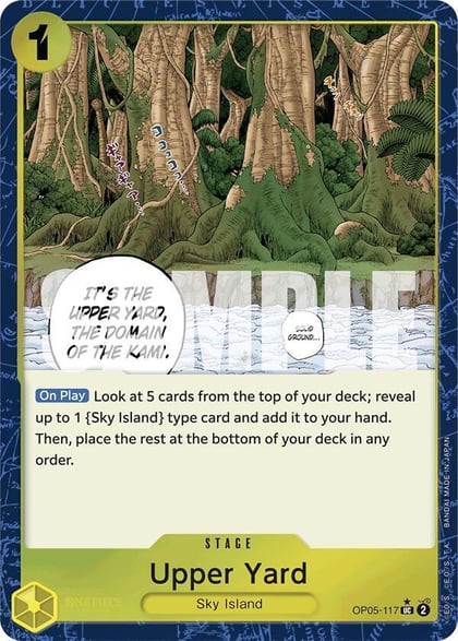 Upper Yard (Textured Foil), Premium Booster -The Best- OP05-117