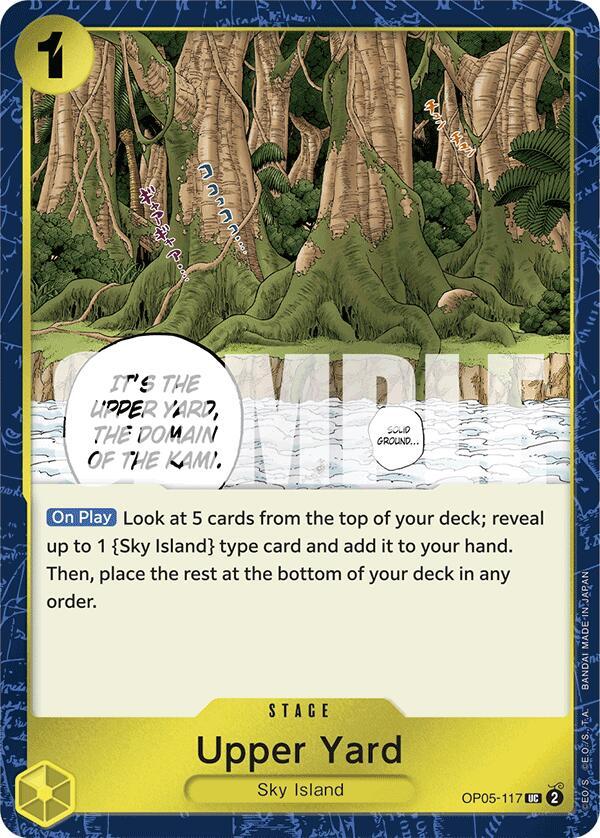 Upper Yard (Jolly Roger Foil), Premium Booster -The Best- OP05-117