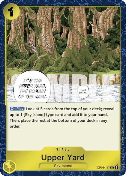 Upper Yard (Jolly Roger Foil), Premium Booster -The Best- OP05-117