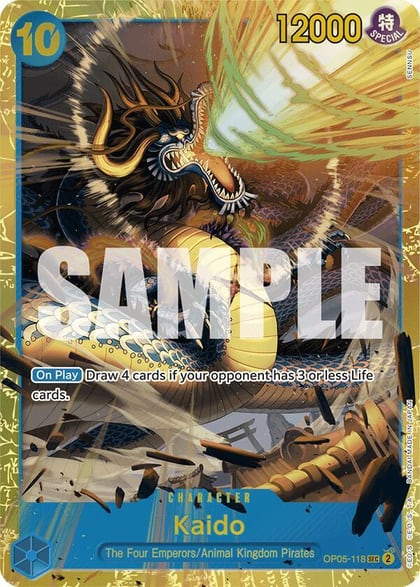 Kaido (OP05-118) (Reprint), Premium Booster -The Best- OP05-118