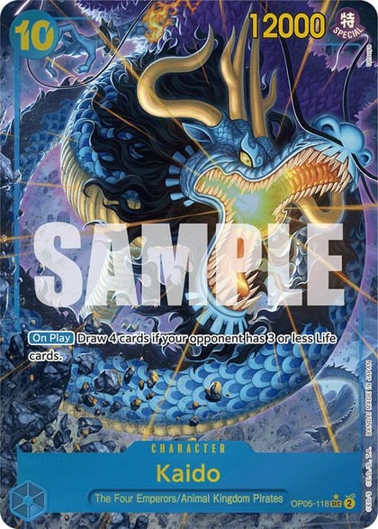 Kaido (OP05-118) (Alternate Art), Premium Booster -The Best- OP05-118