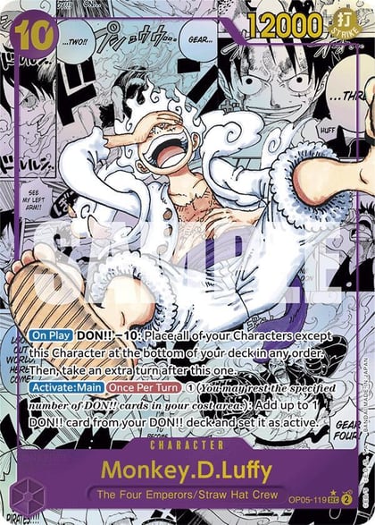 Monkey.D.Luffy (OP05-119) (Manga), Premium Booster -The Best- OP05-119