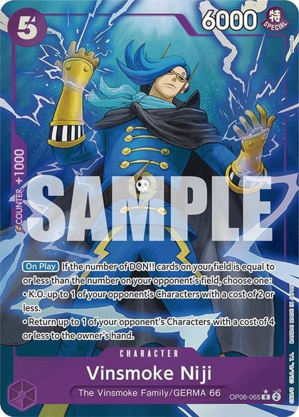 Vinsmoke Niji (OP06-065) (Full Art), Premium Booster -The Best- OP06-065