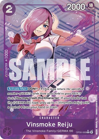 Vinsmoke Reiju (OP06-068) (Full Art), Premium Booster -The Best- OP06-068