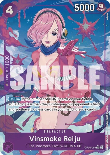 Vinsmoke Reiju (OP06-069) (Alternate Art), Premium Booster -The Best- OP06-069