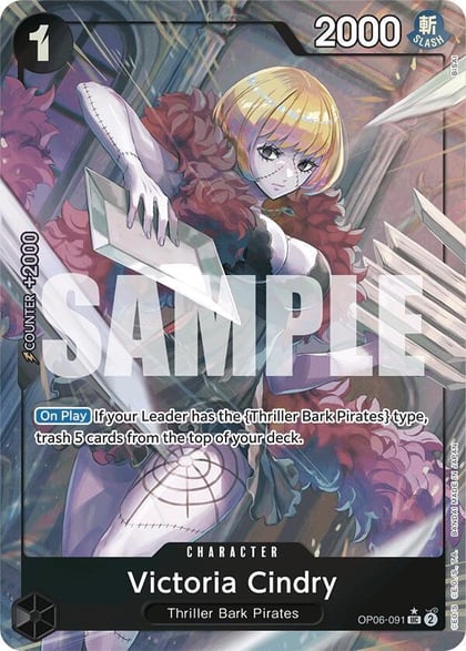 Victoria Cindry (Full Art), Premium Booster -The Best- OP06-091