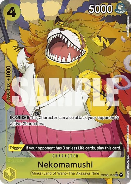 Nekomamushi (Full Art), Premium Booster -The Best- OP06-110
