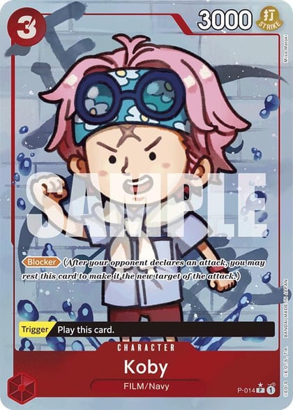 Koby (Full Art), Premium Booster -The Best- P-014
