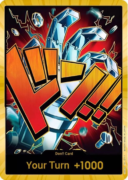 DON!! Card (Eustass "Captain" Kid) (Gold), Premium Booster -The Best- #586557