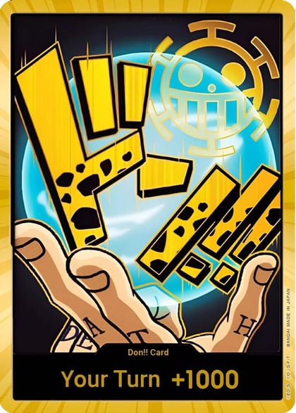 DON!! Card (Trafalgar Law) (Gold), Premium Booster -The Best- #586723